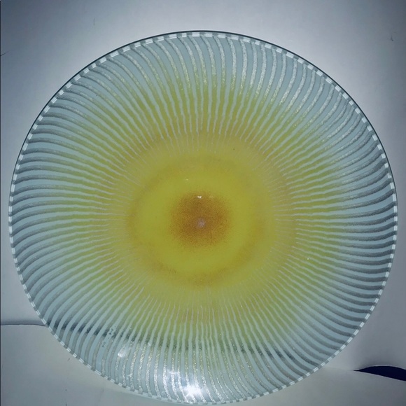 New Maurice Heaton Large Art Glass Plate - Picture 8 of 16